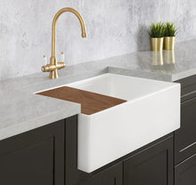Load image into Gallery viewer, Dorchester - Farmhouse Sink with Chopping Board, Grid, Grill, Colander & Waste - 762mm