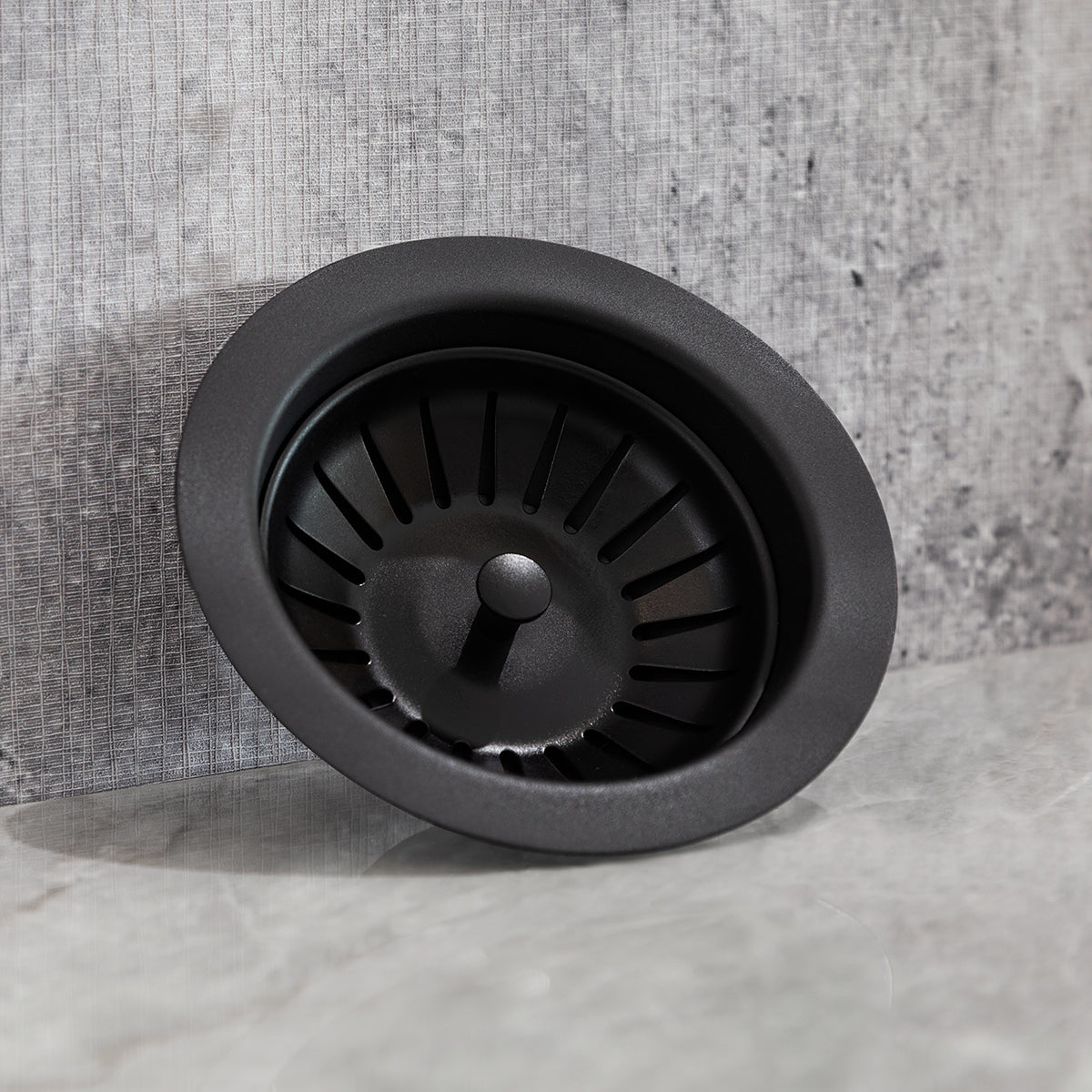 Basket Waste 90 mm Matt Black Butler Sinks U.K.