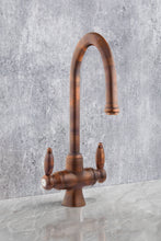Load image into Gallery viewer, Victorain Kitchen Tap - Porcelain Levers