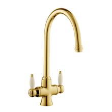 Load image into Gallery viewer, Victorain Kitchen Tap - Porcelain Levers