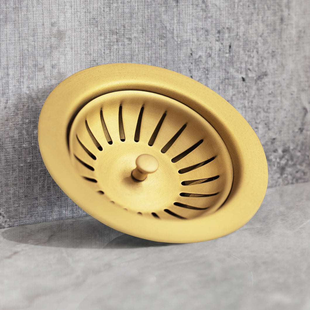 Basket Waste 90 mm - Brushed Brass